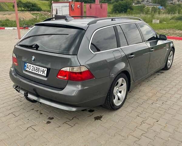 Серый БМВ 5 Серия, объемом двигателя 2.99 л и пробегом 323 тыс. км за 8500 $, фото 2 на Automoto.ua