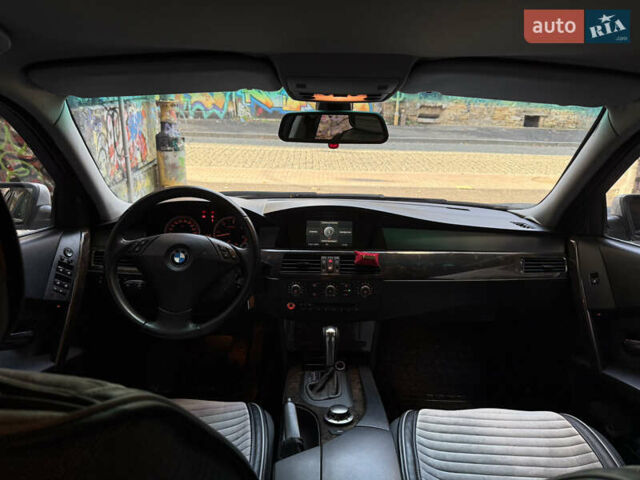 Серый БМВ 5 Серия, объемом двигателя 2.5 л и пробегом 350 тыс. км за 6500 $, фото 9 на Automoto.ua