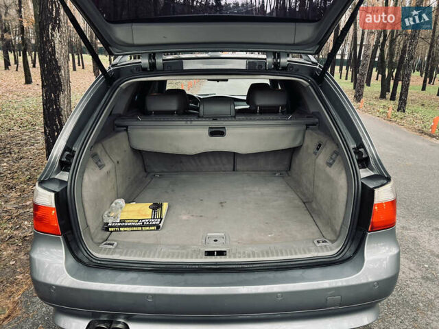 Серый БМВ 5 Серия, объемом двигателя 2.5 л и пробегом 321 тыс. км за 6499 $, фото 17 на Automoto.ua