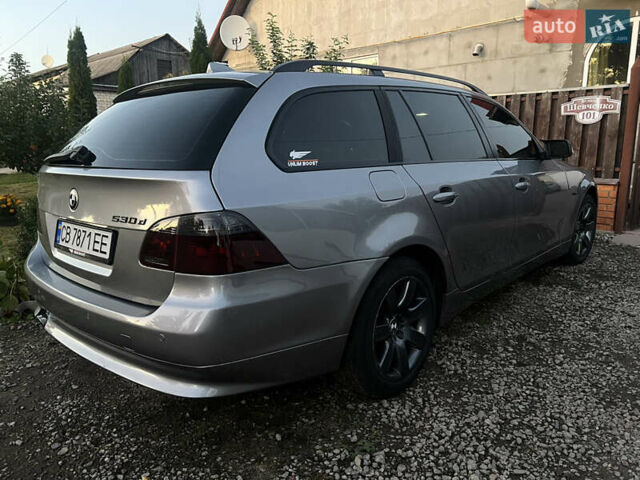 Серый БМВ 5 Серия, объемом двигателя 2.99 л и пробегом 286 тыс. км за 9000 $, фото 19 на Automoto.ua