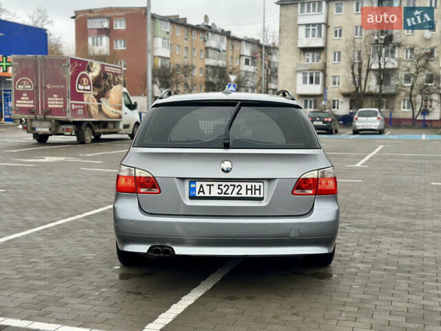 Серый БМВ 5 Серия, объемом двигателя 2.5 л и пробегом 336 тыс. км за 6999 $, фото 3 на Automoto.ua
