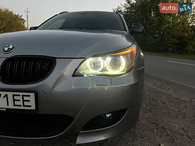 Серый БМВ 5 Серия, объемом двигателя 2.99 л и пробегом 286 тыс. км за 9000 $, фото 14 на Automoto.ua