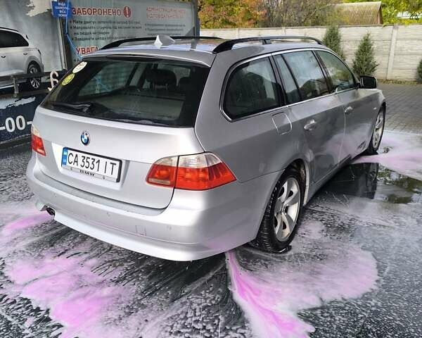 Серый БМВ 5 Серия, объемом двигателя 3 л и пробегом 295 тыс. км за 7800 $, фото 9 на Automoto.ua