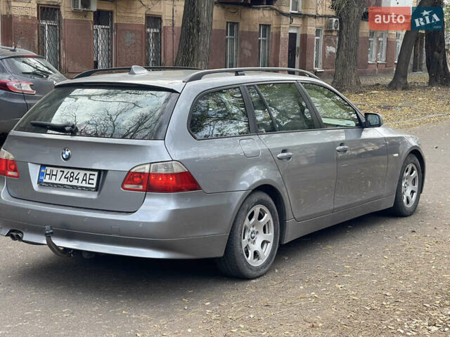 Сірий БМВ 5 Серія, об'ємом двигуна 3 л та пробігом 344 тис. км за 6999 $, фото 6 на Automoto.ua