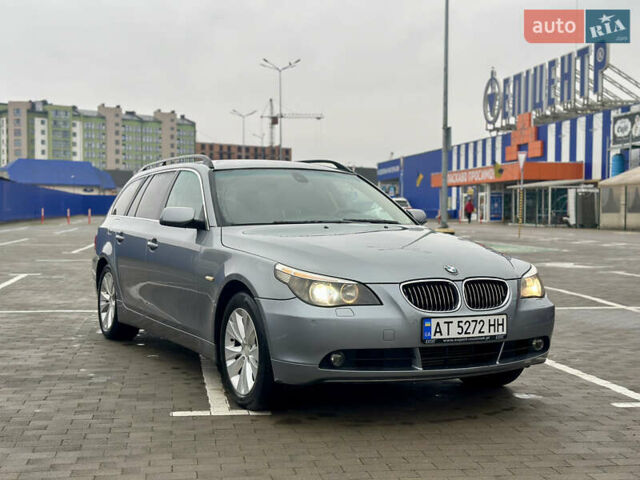 Серый БМВ 5 Серия, объемом двигателя 2.5 л и пробегом 336 тыс. км за 6999 $, фото 1 на Automoto.ua
