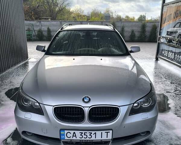 Серый БМВ 5 Серия, объемом двигателя 3 л и пробегом 295 тыс. км за 7800 $, фото 4 на Automoto.ua