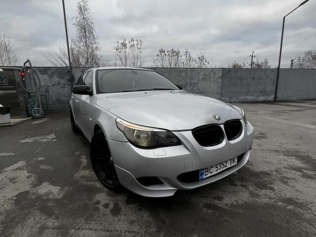 Серый БМВ 5 Серия, объемом двигателя 2.5 л и пробегом 350 тыс. км за 6300 $, фото 1 на Automoto.ua