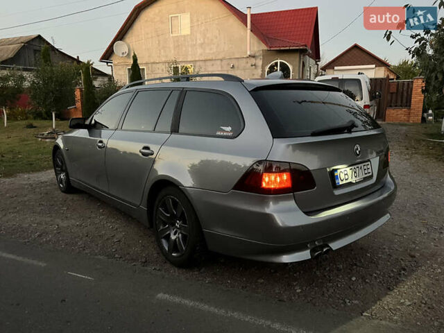 Серый БМВ 5 Серия, объемом двигателя 2.99 л и пробегом 286 тыс. км за 9000 $, фото 7 на Automoto.ua