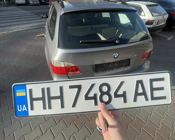 Сірий БМВ 5 Серія, об'ємом двигуна 3 л та пробігом 344 тис. км за 6999 $, фото 19 на Automoto.ua