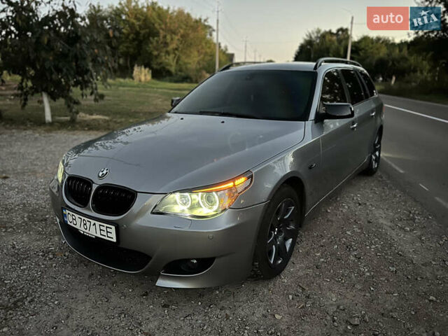 Серый БМВ 5 Серия, объемом двигателя 2.99 л и пробегом 286 тыс. км за 9000 $, фото 5 на Automoto.ua