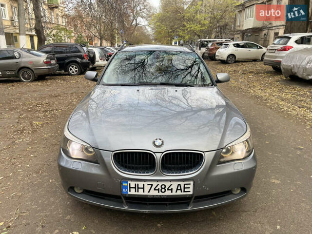 Сірий БМВ 5 Серія, об'ємом двигуна 3 л та пробігом 344 тис. км за 6999 $, фото 2 на Automoto.ua