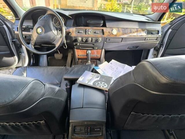 Серый БМВ 5 Серия, объемом двигателя 3 л и пробегом 295 тыс. км за 7800 $, фото 6 на Automoto.ua