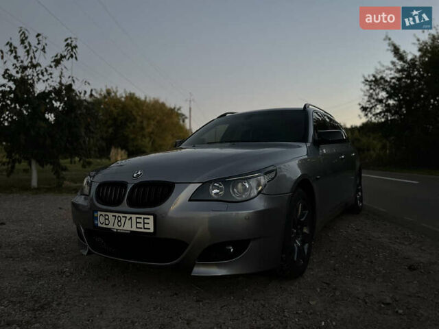 Серый БМВ 5 Серия, объемом двигателя 2.99 л и пробегом 286 тыс. км за 9000 $, фото 3 на Automoto.ua
