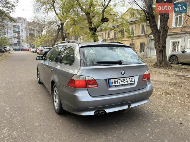 Сірий БМВ 5 Серія, об'ємом двигуна 3 л та пробігом 344 тис. км за 6999 $, фото 4 на Automoto.ua