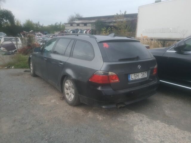 Серый БМВ 5 Серия, объемом двигателя 2.5 л и пробегом 360 тыс. км за 3000 $, фото 1 на Automoto.ua