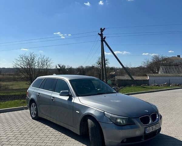 Серый БМВ 5 Серия, объемом двигателя 2.5 л и пробегом 350 тыс. км за 2999 $, фото 5 на Automoto.ua