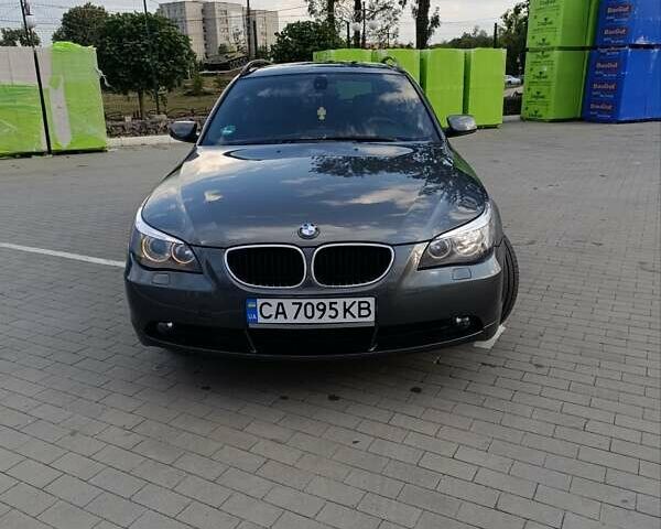 Серый БМВ 5 Серия, объемом двигателя 2.5 л и пробегом 350 тыс. км за 9100 $, фото 14 на Automoto.ua