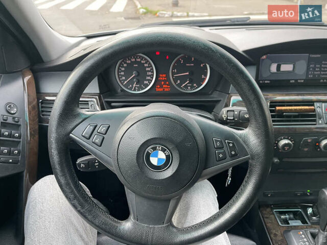 Сірий БМВ 5 Серія, об'ємом двигуна 3 л та пробігом 344 тис. км за 6999 $, фото 10 на Automoto.ua
