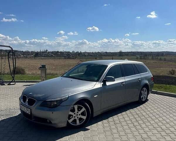 Серый БМВ 5 Серия, объемом двигателя 2.5 л и пробегом 350 тыс. км за 2999 $, фото 1 на Automoto.ua