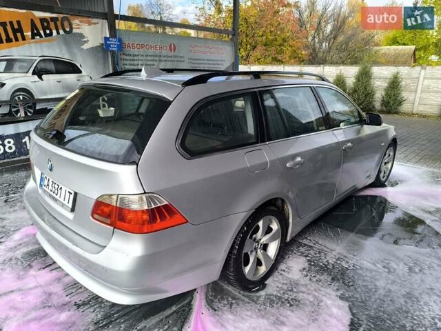 Серый БМВ 5 Серия, объемом двигателя 3 л и пробегом 295 тыс. км за 7800 $, фото 5 на Automoto.ua