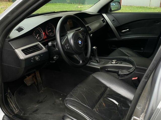 Серый БМВ 5 Серия, объемом двигателя 3 л и пробегом 300 тыс. км за 4900 $, фото 5 на Automoto.ua