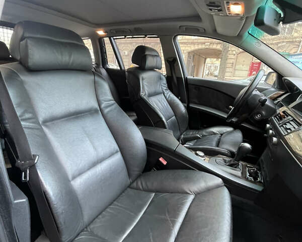 Сірий БМВ 5 Серія, об'ємом двигуна 3 л та пробігом 344 тис. км за 6999 $, фото 16 на Automoto.ua