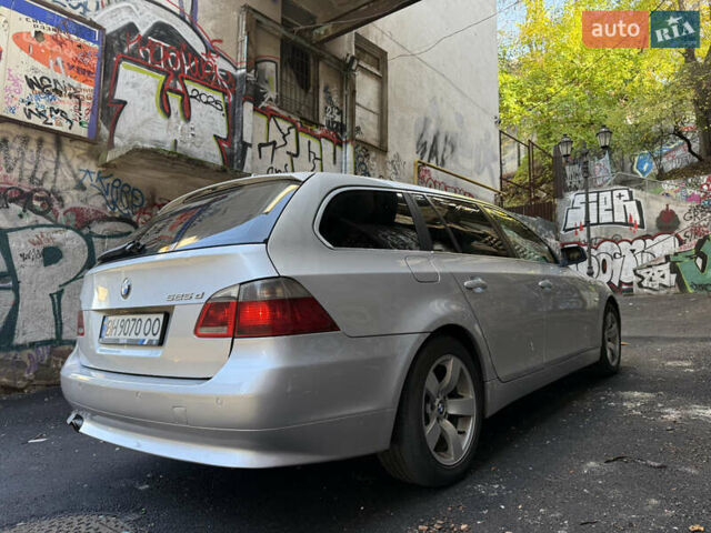 Серый БМВ 5 Серия, объемом двигателя 2.5 л и пробегом 350 тыс. км за 6500 $, фото 5 на Automoto.ua