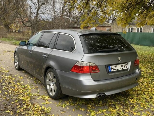 Серый БМВ 5 Серия, объемом двигателя 3 л и пробегом 300 тыс. км за 4900 $, фото 2 на Automoto.ua