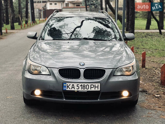 Серый БМВ 5 Серия, объемом двигателя 2.5 л и пробегом 321 тыс. км за 6499 $, фото 2 на Automoto.ua