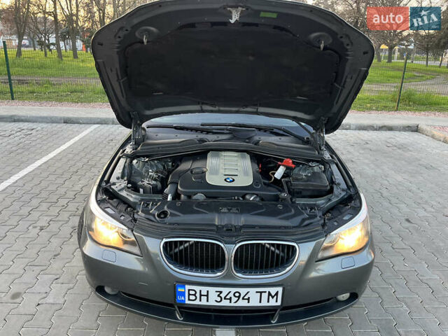Серый БМВ 5 Серия, объемом двигателя 2.5 л и пробегом 305 тыс. км за 6800 $, фото 2 на Automoto.ua