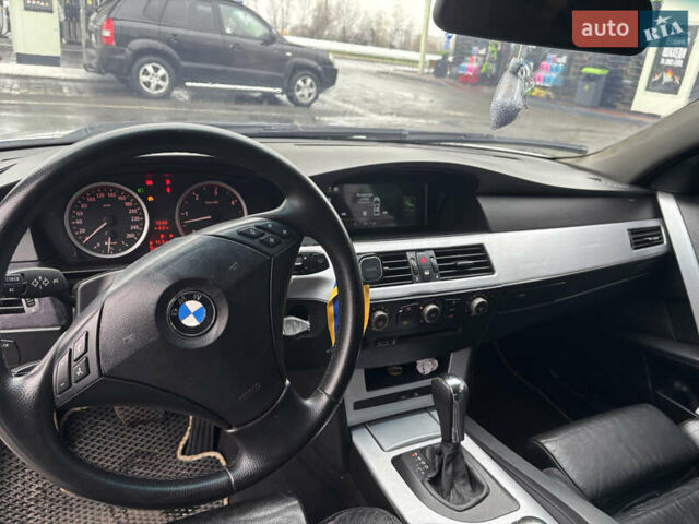 Серый БМВ 5 Серия, объемом двигателя 2.5 л и пробегом 260 тыс. км за 7999 $, фото 6 на Automoto.ua