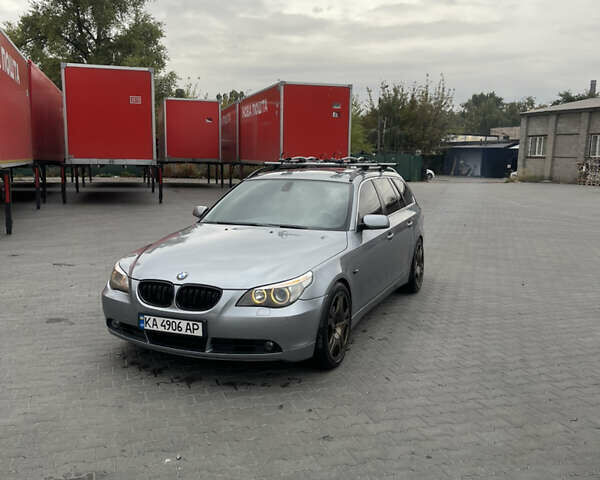 Сірий БМВ 5 Серія, об'ємом двигуна 3 л та пробігом 500 тис. км за 12000 $, фото 1 на Automoto.ua
