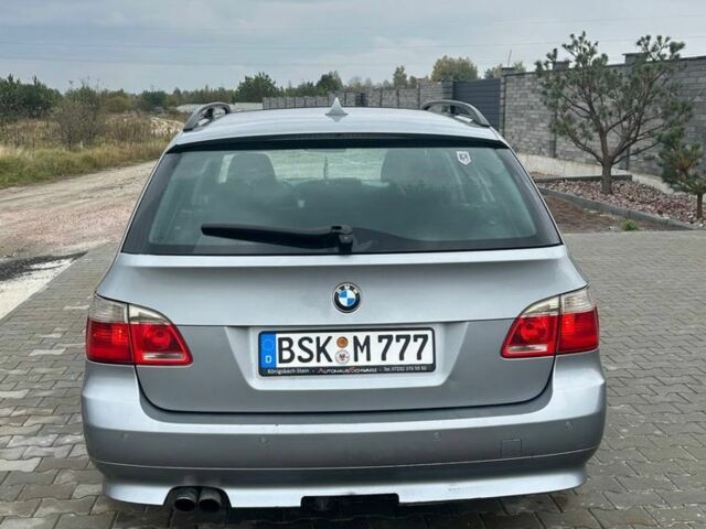 Серый БМВ 5 Серия, объемом двигателя 2.5 л и пробегом 300 тыс. км за 3600 $, фото 1 на Automoto.ua