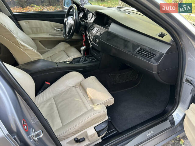 Серый БМВ 5 Серия, объемом двигателя 2.5 л и пробегом 449 тыс. км за 7000 $, фото 10 на Automoto.ua