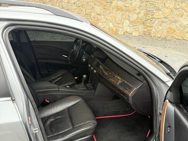 Серый БМВ 5 Серия, объемом двигателя 3 л и пробегом 360 тыс. км за 4500 $, фото 6 на Automoto.ua