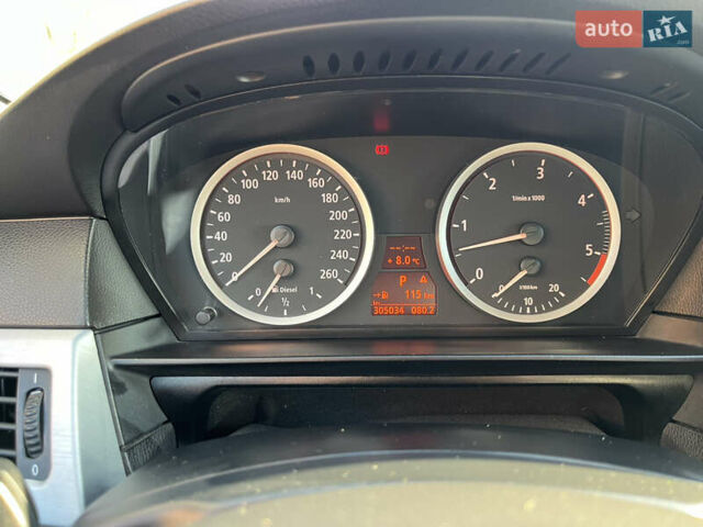 Серый БМВ 5 Серия, объемом двигателя 2.5 л и пробегом 305 тыс. км за 6800 $, фото 6 на Automoto.ua