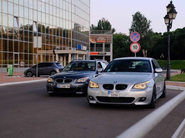 Серый БМВ 5 Серия, объемом двигателя 3 л и пробегом 294 тыс. км за 8300 $, фото 3 на Automoto.ua