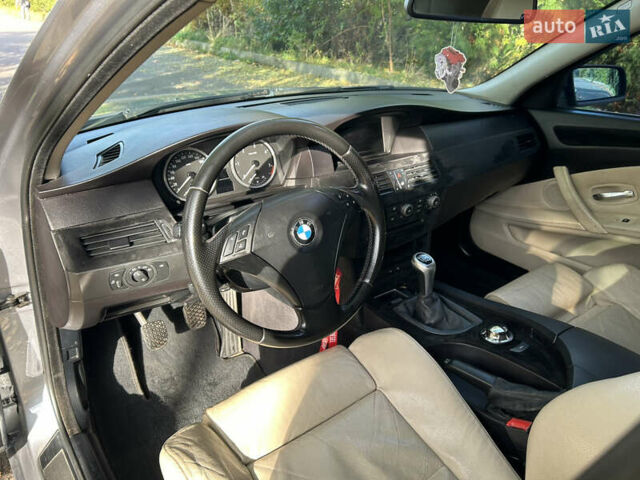 Серый БМВ 5 Серия, объемом двигателя 2.5 л и пробегом 449 тыс. км за 7000 $, фото 4 на Automoto.ua