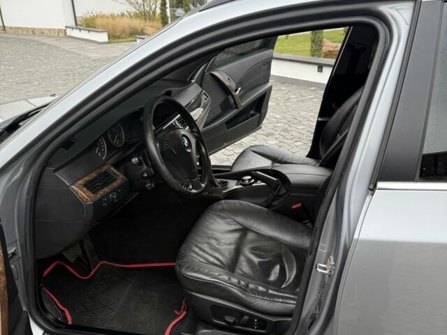 Серый БМВ 5 Серия, объемом двигателя 3 л и пробегом 360 тыс. км за 4500 $, фото 5 на Automoto.ua