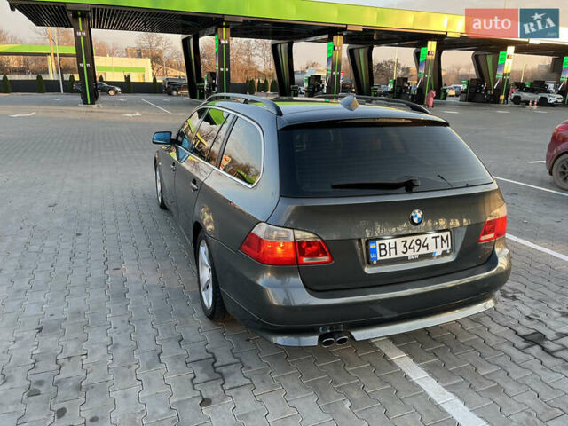 Серый БМВ 5 Серия, объемом двигателя 2.5 л и пробегом 305 тыс. км за 6800 $, фото 3 на Automoto.ua