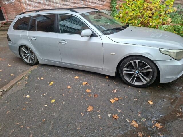 Серый БМВ 5 Серия, объемом двигателя 2.5 л и пробегом 500 тыс. км за 3800 $, фото 1 на Automoto.ua