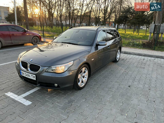 Серый БМВ 5 Серия, объемом двигателя 2.5 л и пробегом 305 тыс. км за 6800 $, фото 1 на Automoto.ua