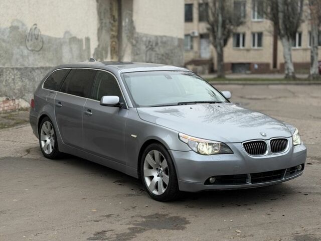 Сірий БМВ 5 Серія, об'ємом двигуна 3 л та пробігом 350 тис. км за 4700 $, фото 2 на Automoto.ua