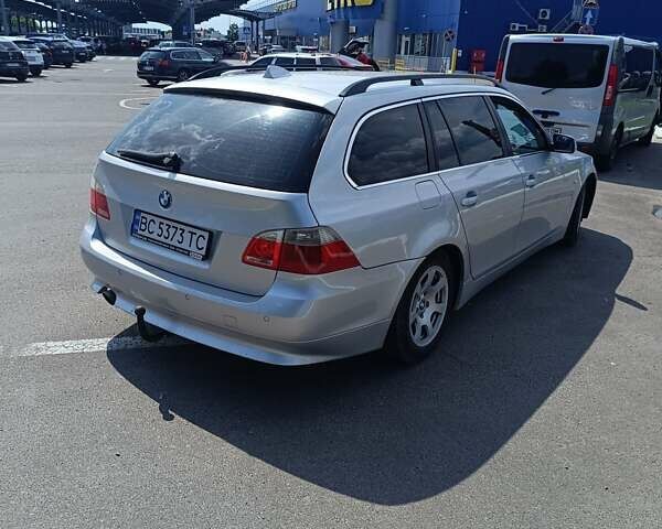 Серый БМВ 5 Серия, объемом двигателя 2 л и пробегом 230 тыс. км за 8000 $, фото 4 на Automoto.ua