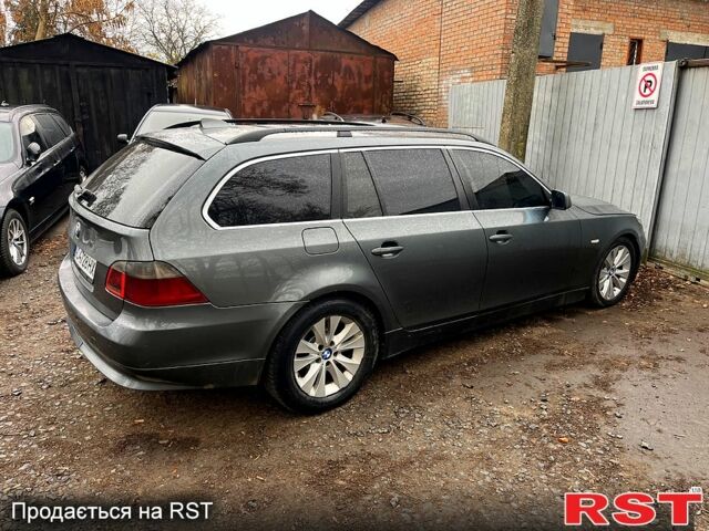 Серый БМВ 5 Серия, объемом двигателя 2 л и пробегом 409 тыс. км за 8300 $, фото 2 на Automoto.ua