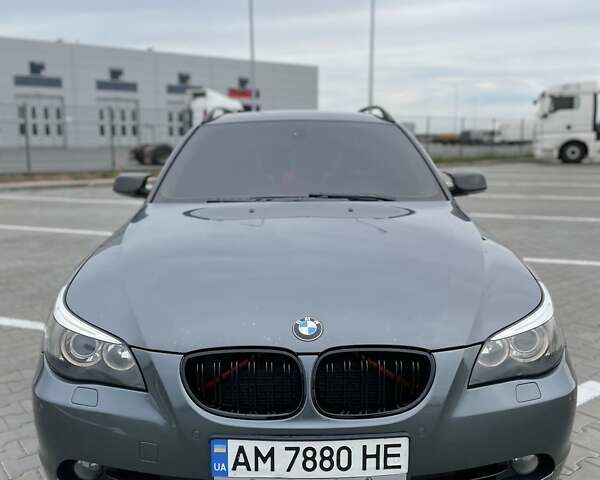 Серый БМВ 5 Серия, объемом двигателя 2 л и пробегом 437 тыс. км за 6200 $, фото 16 на Automoto.ua