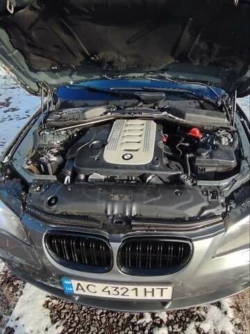 Серый БМВ 5 Серия, объемом двигателя 2.5 л и пробегом 480 тыс. км за 8500 $, фото 7 на Automoto.ua