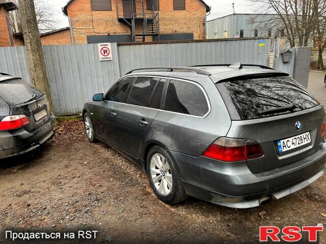 Серый БМВ 5 Серия, объемом двигателя 2 л и пробегом 409 тыс. км за 8300 $, фото 4 на Automoto.ua