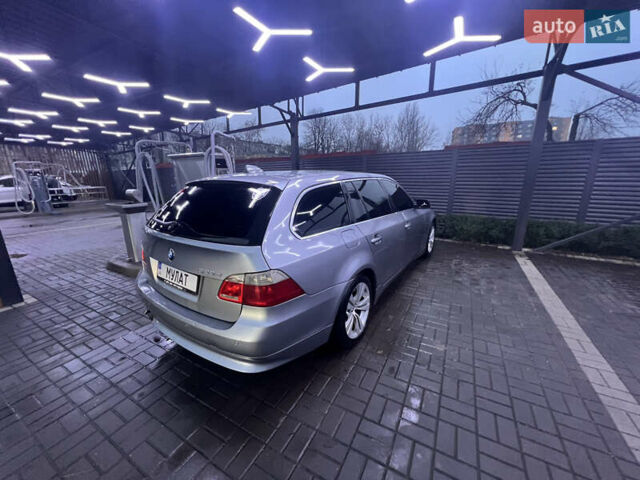 Серый БМВ 5 Серия, объемом двигателя 2 л и пробегом 479 тыс. км за 6500 $, фото 2 на Automoto.ua