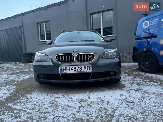 Серый БМВ 5 Серия, объемом двигателя 2 л и пробегом 284 тыс. км за 7500 $, фото 7 на Automoto.ua